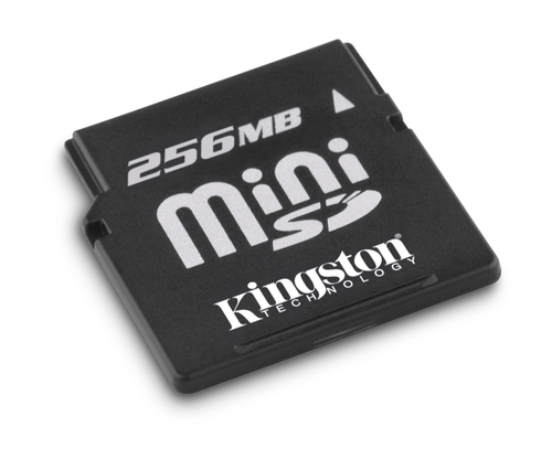 Kingston Technology 256MB Mini Secure Digital Card