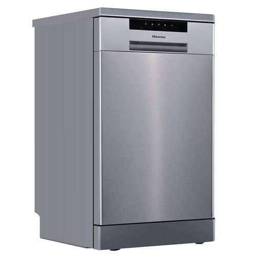 Hisense HS523E15XUK Slimline Dishwasher - Stainless Steel - E Rated, Stainless Steel - image 3
