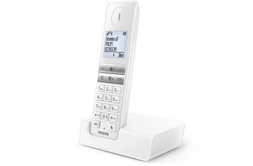 Philips D4601W/23 telephone DECT telephone Caller ID White