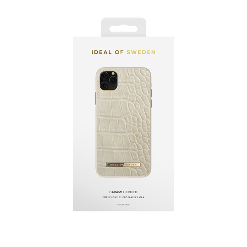 iDeal of Sweden Atelier Case iPhone 11PM/XSM Caramel Croco