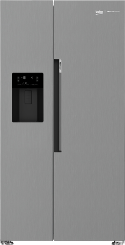Beko GN162341PTCHN side-by-side холодильник Отдельно стоящий 571 L Нержавеющая сталь