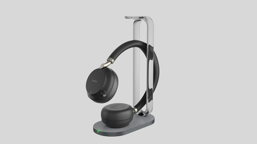 Yealink BH72 Teams Гарнитура Беспроводной Оголовье Офис/колл-центр USB Type-C Bluetooth Зарядная стойка Черный