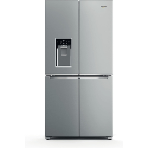 Whirlpool WQ9I MO1L side-by-side холодильник Отдельно стоящий 592 L Нержавеющая сталь