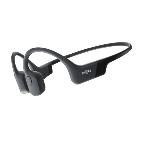 SHOKZ OpenRun Гарнитура Беспроводной Затылочная дужка Спортивный Bluetooth Черный