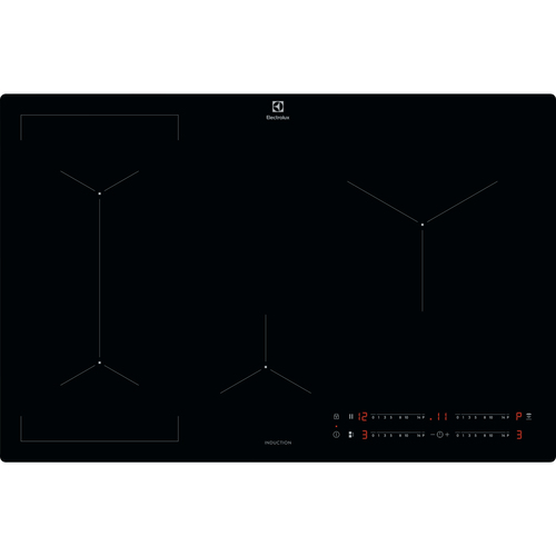 Electrolux LIV834I Черный Встроенный 80 cm Плита с зонами индукции 4 зона(ы)