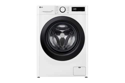 LG F4DR509SBW washer dryer Freestanding Front-load Black, White