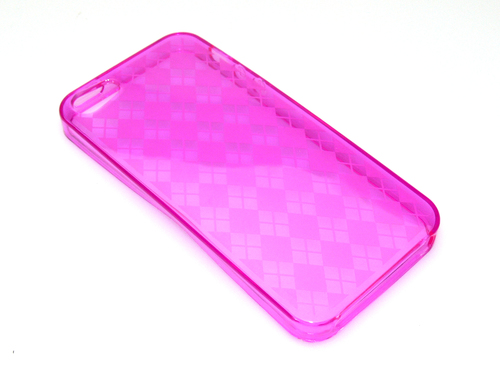 Sandberg Cover iPhone 5/5S squares Pink