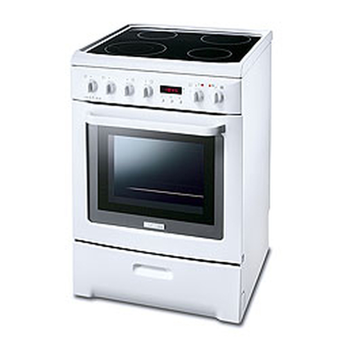 Electrolux EKC60351 cooker Freestanding cooker Electric White