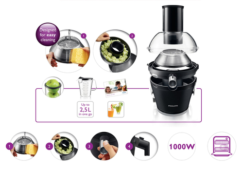 Philips Avance Collection HR1871/10 Juicer – image 4