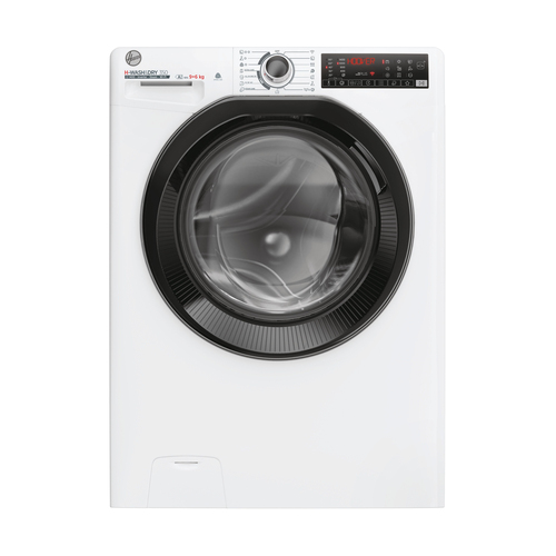 Hoover H-WASH&DRY 350 H3DPS4966TAMB6-S стирально-сушильная машина Отдельно стоящий Фронтальная загрузка Белый