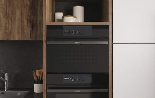 Haier I-Message Compact Series 4 HWO45NB4B0B1 Black Combination microwave Built-in – image 5