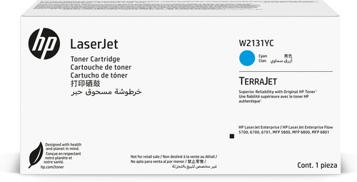 HP Toner/HP 213Y Cyn LaserJet Toner Crtg