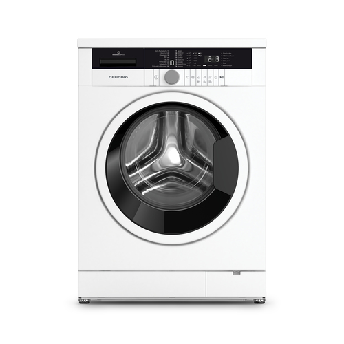 Grundig 4013833046257 стирально-сушильная машина Отдельно стоящий Фронтальная загрузка Белый