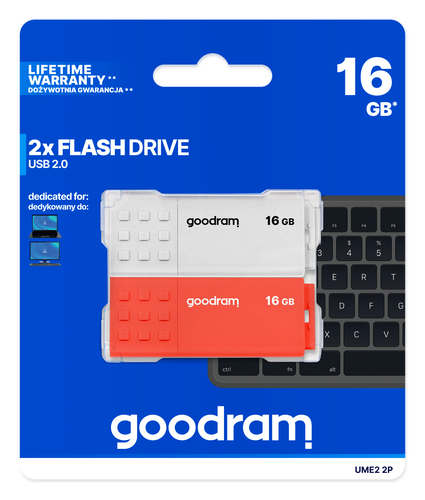 Goodram 2-PACK UME2-0160MXR11-2P – image 1