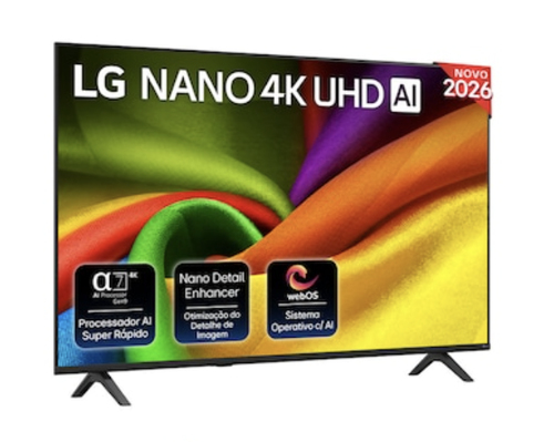 LG NANO 4K UHD AI 55NU850B6LA 139,7 cm (55") 4K Ultra HD Smart TV Wi-Fi Черный