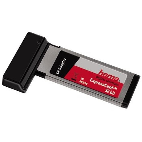 Hama 32bit PCMCIA ExpressCard Adapter, CFI/II
