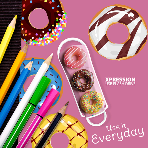 Integral 128GB USB3.0 DRIVE XPRESSION DOUGHNUTS – image 6