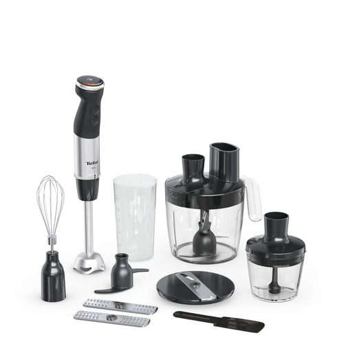 Tefal Quickchef+ HB67G830 блендер 0,8 L Погружной 1000 W Черный, Нержавеющая сталь