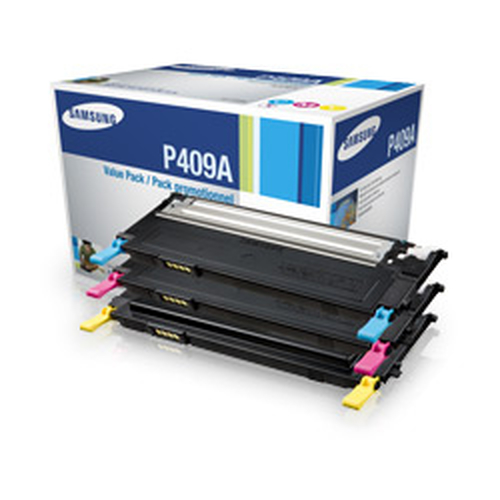 Samsung CLT-P409A toner cartridge Original Cyan, Magenta, Yellow
