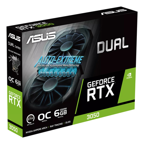 Enfriamiento y Ventilación ASUS DUAL-RTX3050-O6G