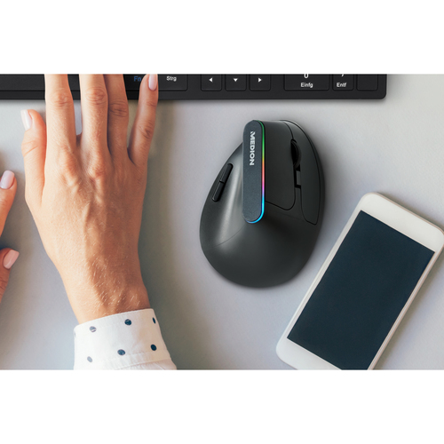 MEDION E81023 mouse Office Right-hand RF Wireless Optical 4000 DPI – image 2