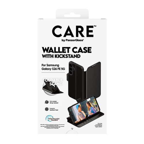 PanzerGlass CARE™ by PanzerGlass® Wallet Case Black Samsung Galaxy S26 FE – image 3
