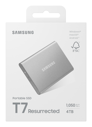 Samsung T7 Resurrected Portable SSD 4TB, afbeelding 8