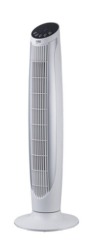 Beko EFW6000WS household fan Silver, White