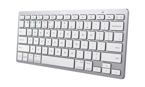 Trust 26210 keyboard Universal Bluetooth QWERTY Italian Silver – image 2