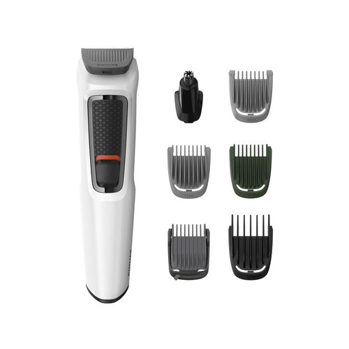 Philips MULTIGROOM Series 3000 MG3721/65 hair trimmers/clipper Black, White Nickel-Metal Hydride (NiMH)