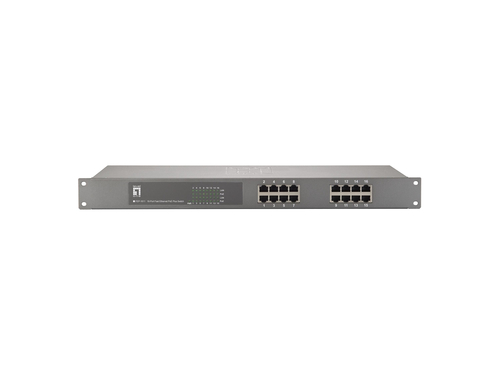 LevelOne 16-Port Fast Ethernet PoE Switch – image 3