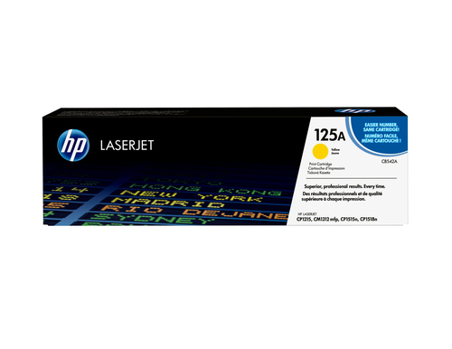 Original HP 125A Yellow Toner Cartridge (CB542A) - image 1