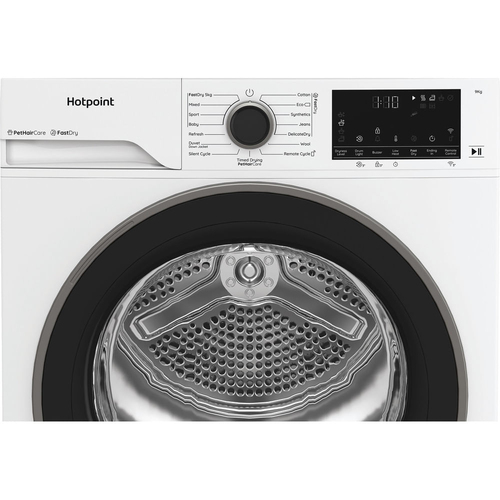 Hotpoint C HD 94M Wbs UK - White 9KG Tumble Dryer - Heat Pump White - image 5