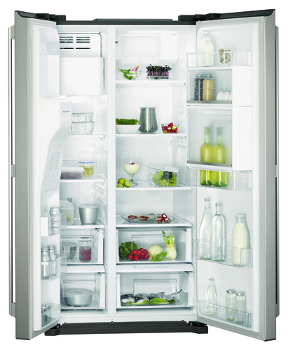 AEG S66090XNS1 side-by-side refrigerator Freestanding – image 4
