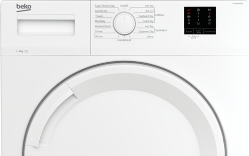 Beko DTKCE80021W 8kg Condenser Tumble Dryer with Sensor Programmes – image 4