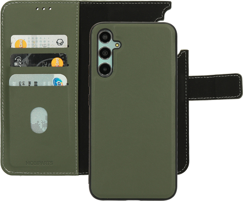 Mobiparts Leather 2 in 1 Wallet Case Samsung Galaxy A34 (2023) Green - Smartphonehoesje