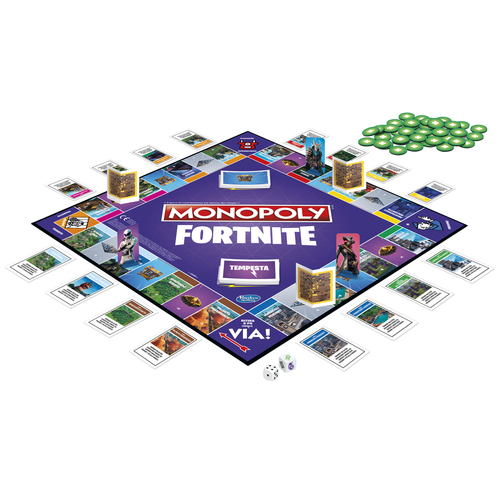 Hasbro Gaming Monopoly Fortnite Board game Семейство