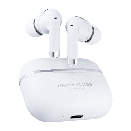 Happy Plugs Air 1 ANC Гарнитура Беспроводной Вкладыши Музыка Bluetooth Белый