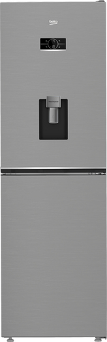 Beko HarvestFresh™ CNG4692DVPS 192cm 50/50 Frost Free Fridge Freezer - Stainless Steel - E Rated, Stainless Steel - image 1