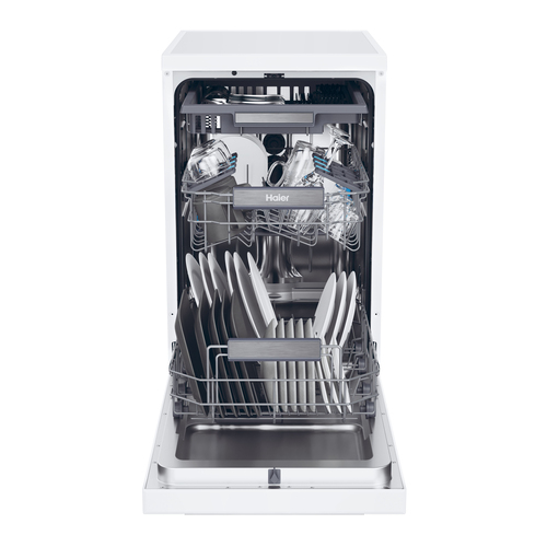Haier I-Pro Shine Series 5 XF1C3TB1FW-80 Wifi Connected Slimline Dishwasher - White - C Rated, White - image 4