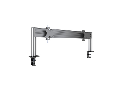 Multibrackets 5520 подставка / крепление для мониторов Стол Черный, Серебристый