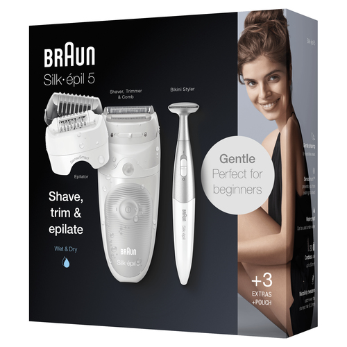 Braun Silk-épil 5 81770431 epilator 28 tweezers White – image 5