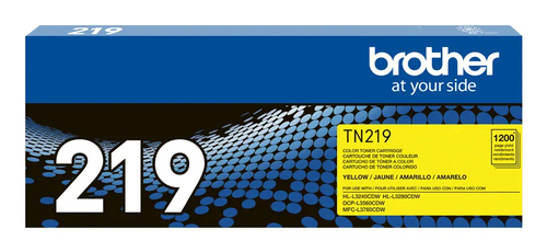 Brother TN219Y toner cartridge 1 pc(s) Original Yellow