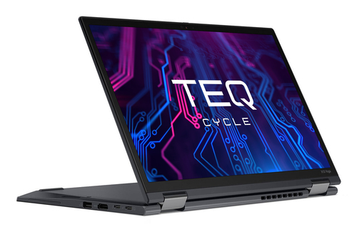 Teqcycle Lenovo ThinkPad X13 Yoga G2 Intel® Core™ i5 i5-1145G7 Гибрид (2-в-1) 33,8 cm (13.3") Сенсорный экран WUXGA 16 GB LPDDR4x-SDRAM 256 GB Твердотельный накопитель (SSD) Wi-Fi 6 (802.11ax) Windows 11 Pro Черный Французский