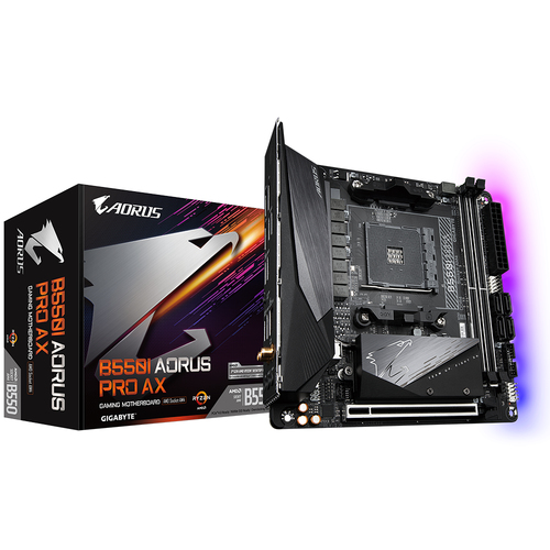 TARJETA MADRE B550I AORUS PRO A  X AM4 DDR4 HDMI DP USB 3 2 WIFI - ASUS