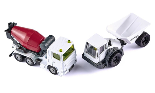 SIKU Kiepwagen en betonmixer modelvoertuig, afbeelding 6