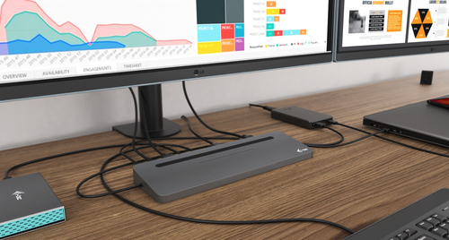 i-tec USB-C Metal Ergonomic 4K 3x Display dockingstation, afbeelding 6