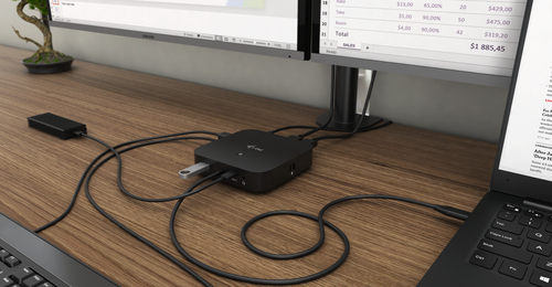 i-tec USB-C Dual Display Docking Station + Power Delivery 100 W dockingstation, afbeelding 7