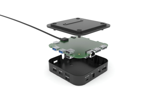 i-tec USB-C Dual Display Docking Station + Power Delivery 100 W dockingstation, afbeelding 3