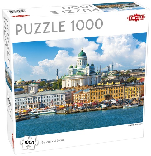 Tactic View of Helsinki 1000 pcs Pusle Linn